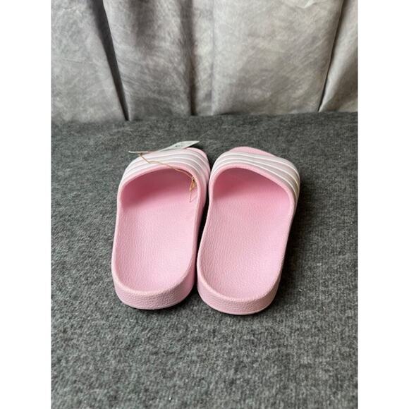 Adidas Adilette Aqua K Almost Pink Color Sandals Toddler Size 13K FY8072 NEW - Picture 2 of 7
